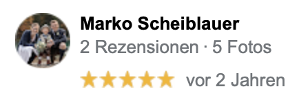 Bewertung 7 Fassadenreinigung