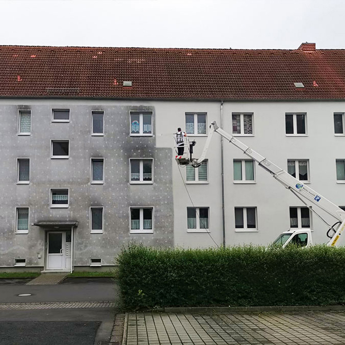 Fassadenreinigung Putzfassade
